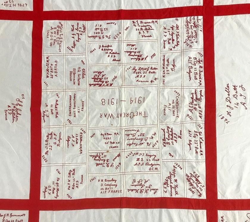 Embroidery centre upside down